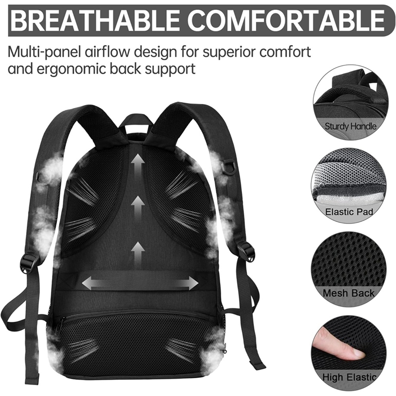 Large Travel Laptop Backpack,  - Travel Backpack Anti Theft 评论和价格