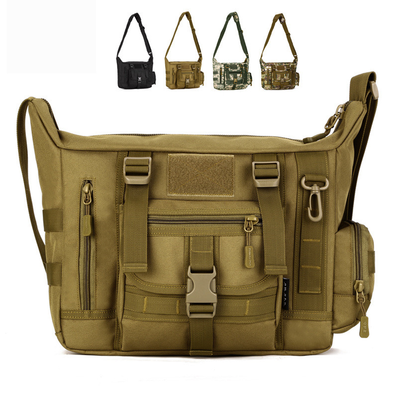 14Inch Laptop Shoulder Bag Men - Rucksack Military Style 评论和价格