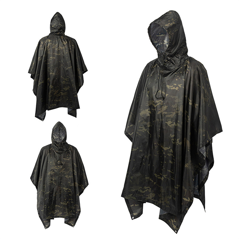 3 in 1 Raincoat Backpack Rain  - Rain Cover Backpack 评论和价格