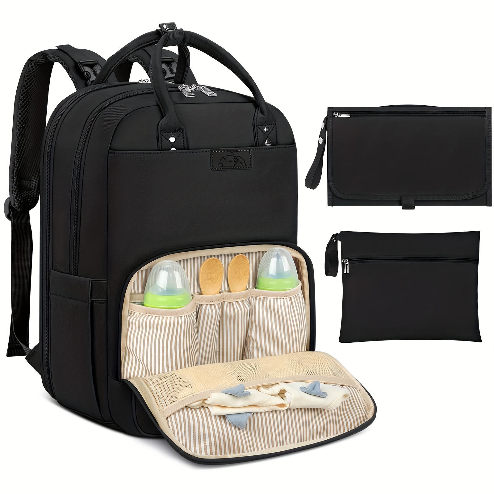 NEWHEY Changing Bag Backpack w - Backpack Diaper Bag 评论和价格