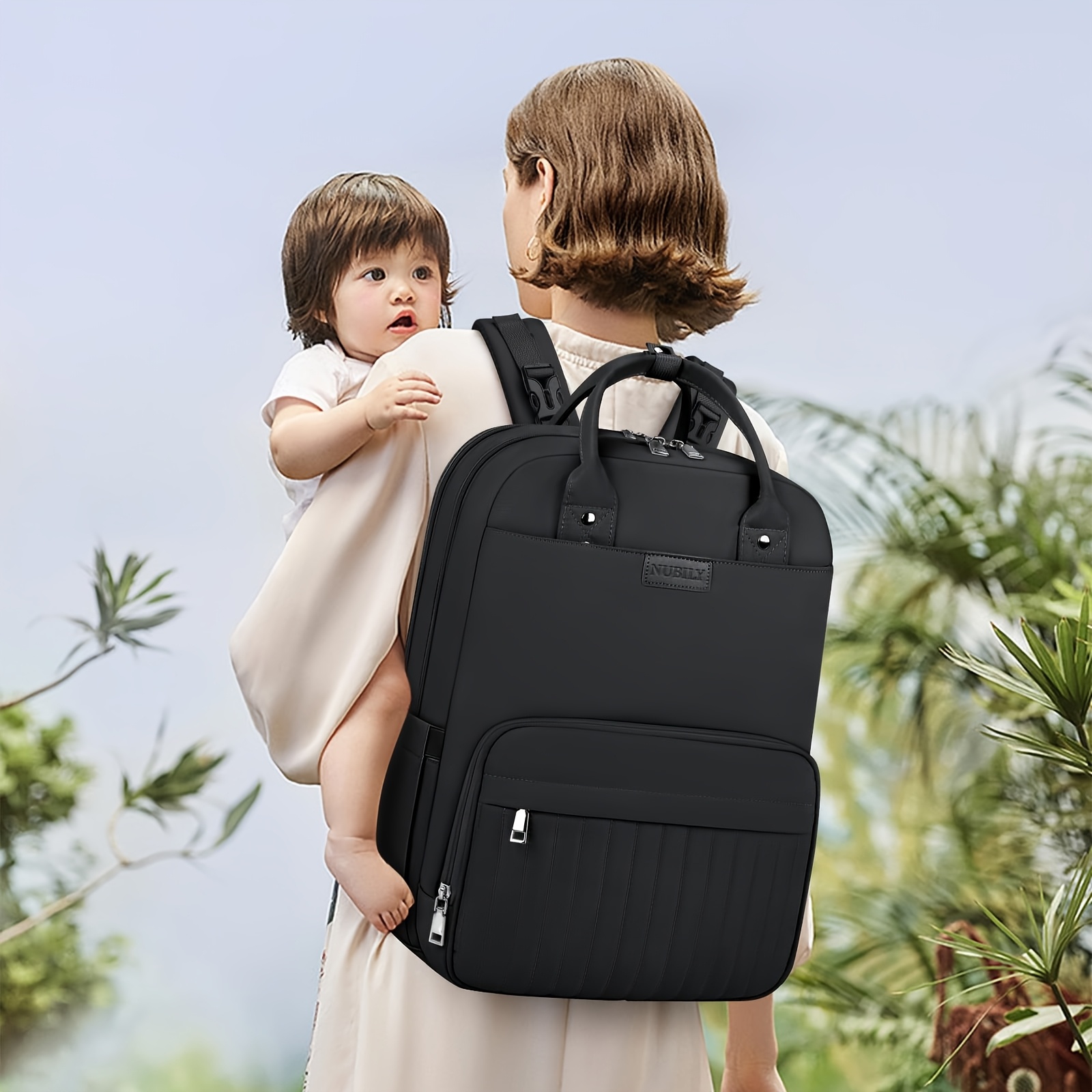 NEWHEY Changing Bag Backpack w - Backpack Diaper Bag 评论和价格